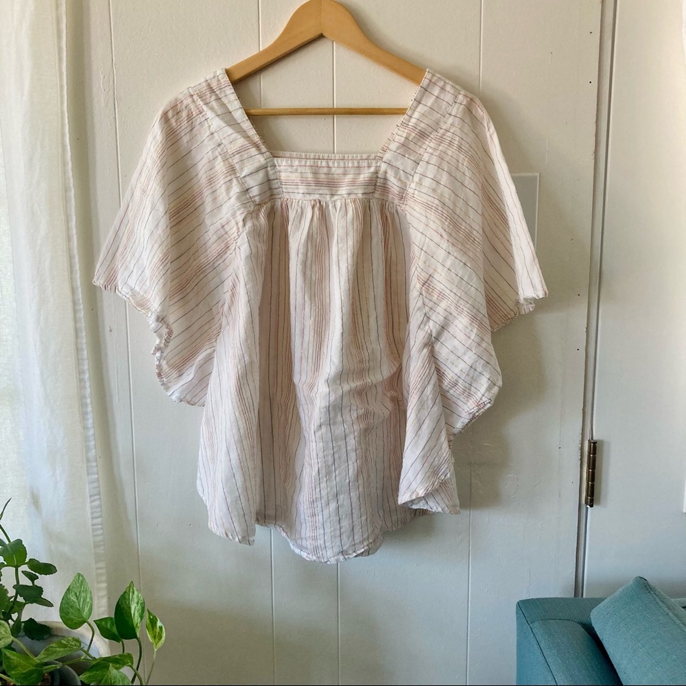 Wiles market | square neck flowy top